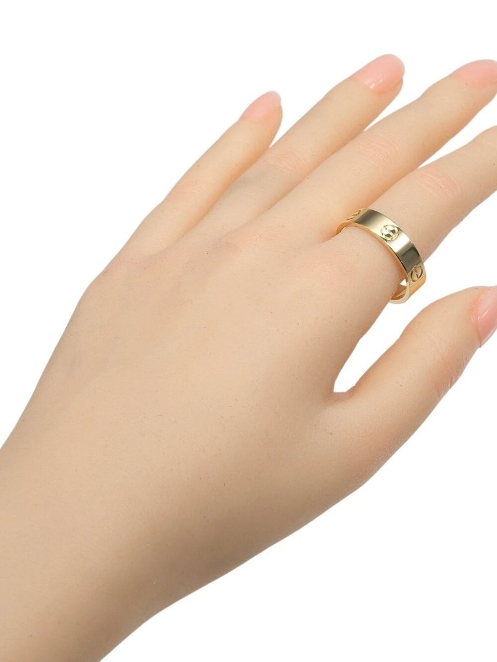 CARTIER love Ring K18 yellow gold #11.1(US Size) 7.16g mens